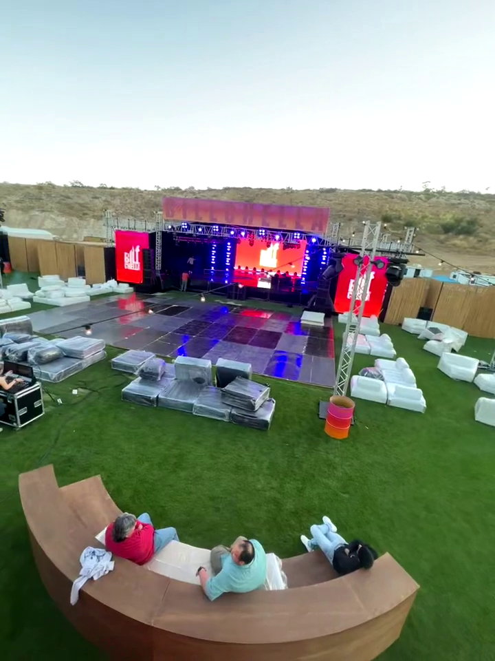 Maroon 5 Stage, Cabo San Lucas — Concert stage lighting design.